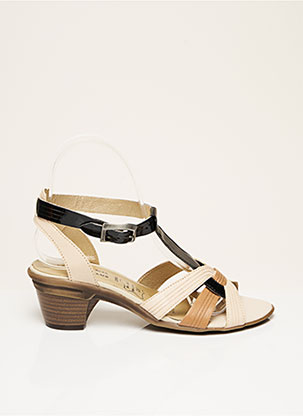 Sandales/Nu pieds beige J.METAYER pour femme