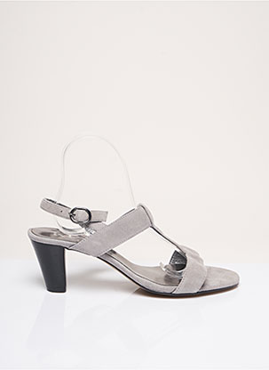 Sandales/Nu pieds gris KESS pour femme