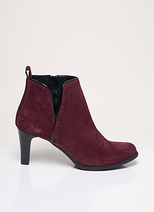 Bottines/Boots rouge BELLA STORIA pour femme