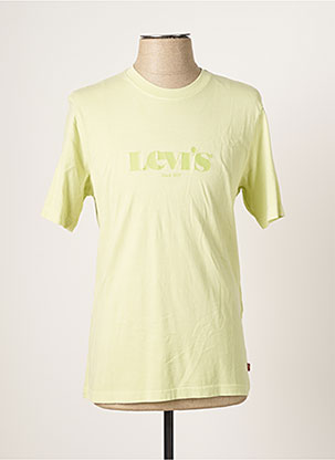 T-shirt vert LEVIS pour homme