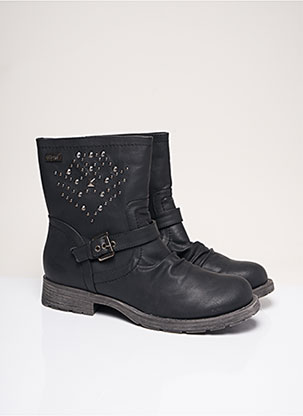 Bottines/Boots noir KAPORAL pour femme