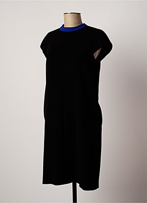 Robe courte noir PAULE KA pour femme