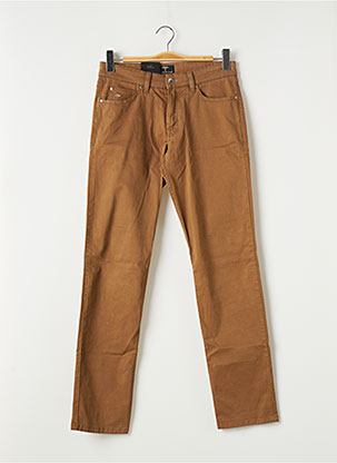 Pantalon droit marron FYNCH-HATTON pour homme