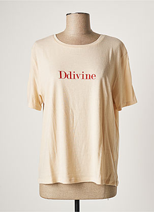 T-shirt beige VANESSA BRUNO pour femme