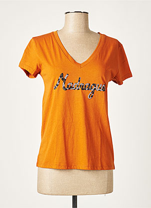 T-shirt orange LES TROPEZIENNES PAR M.BELARBI pour femme