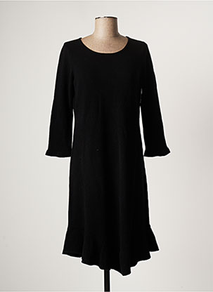Robe mi-longue noir PRINCESS pour femme