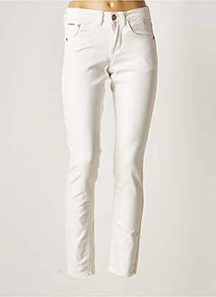 Pantalon slim blanc CREAM pour femme