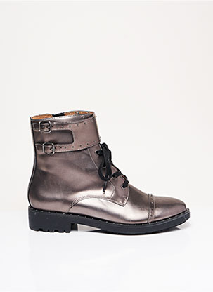 Bottines/Boots gris KARSTON pour femme