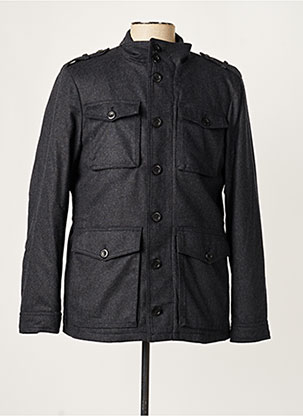 Manteau court noir CAMBRIDGE pour homme