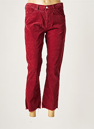 Pantalon 7/8 rouge ACQUAVERDE pour femme