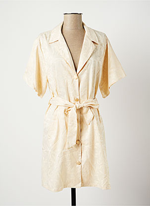 Robe courte beige CHERRY PARIS pour femme