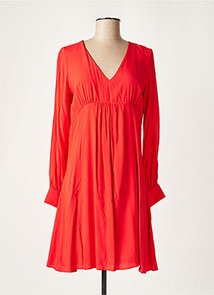 Robe mi-longue rouge FRACOMINA pour femme