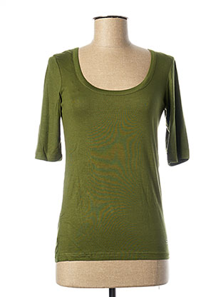 T-shirt vert PAUL BRIAL pour femme
