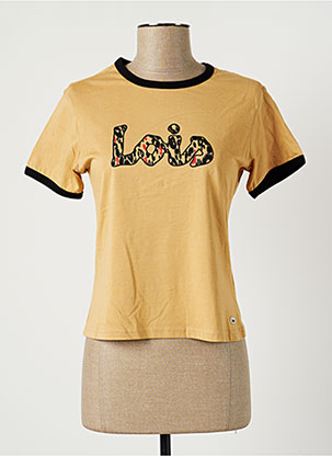 T-shirt beige LOIS pour femme