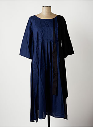 Robe mi-longue bleu KEDZIOREK pour femme