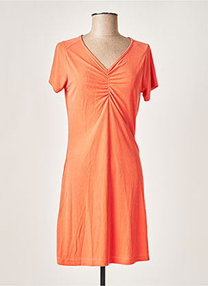 Robe courte orange MD'M pour femme