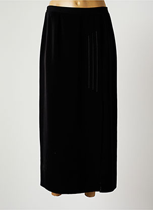 Jupe longue noir GRIFFON pour femme