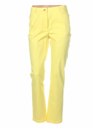 Pantalon jaune WEINBERG pour femme