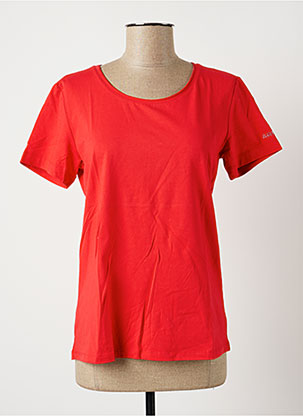 T-shirt rouge AIRFIELD pour femme