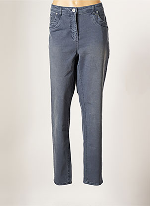 Pantalon slim gris CECIL pour femme