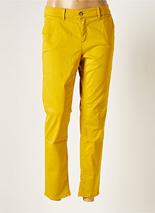 Pantalon 7/8 jaune HOPPY pour femme