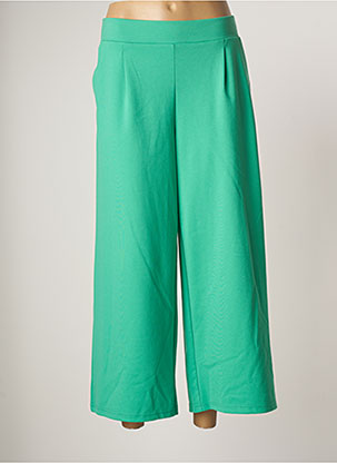 Pantalon 7/8 vert ICHI pour femme