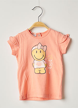 T-shirt rose BENETTON pour fille
