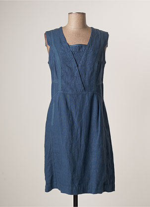 Robe mi-longue bleu MERI & ESCA pour femme