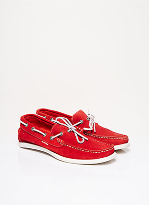 Chaussures bâteau rouge U.S. POLO ASSN pour femme