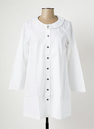 Robe courte blanc G!OZE pour femme