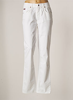 Pantalon droit blanc LEE COOPER pour femme