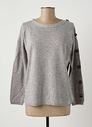 Pull gris SO SWEET pour femme