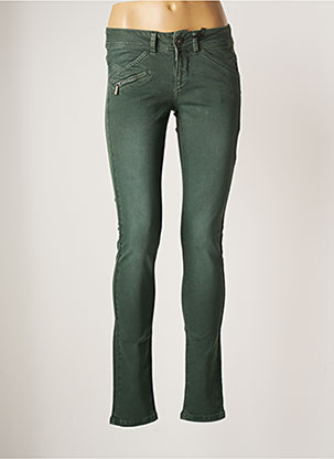 Patrice Breal Pantalons Slim Femme De Couleur Vert 2186242 vert00