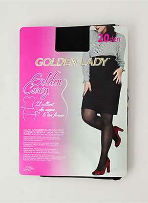 Collants noir GOLDEN LADY pour femme
