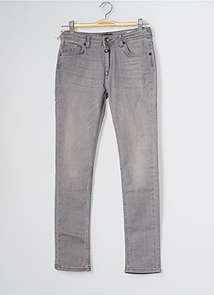 Jeans coupe slim gris KAPORAL pour fille