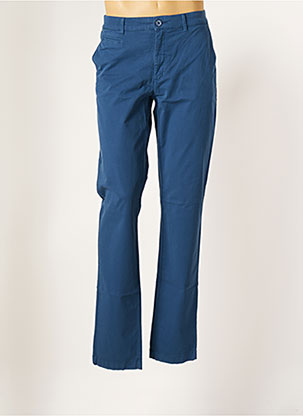 Lma Pantalons Chino Homme De Couleur Bleu 1804042-bleu00 - Modz