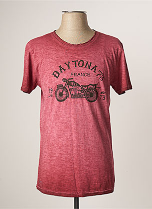 T-shirt rose DAYTONA pour homme