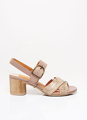 Sandales/Nu pieds beige MINKA DESIGN pour femme