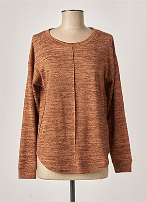 Pull marron B.YOUNG pour femme