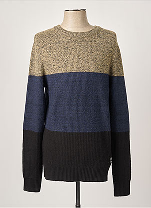 Pull bleu Q/S BY S.OLIVER pour homme