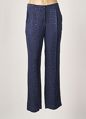 Pantalon droit bleu MAMOUCHKA pour femme
