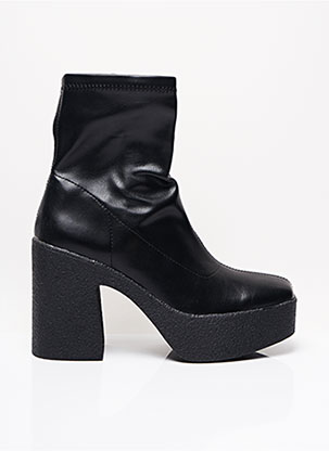 Bottines/Boots noir IDEAL SHOES pour femme