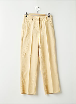 Pantalon 7/8 beige BENETTON pour femme