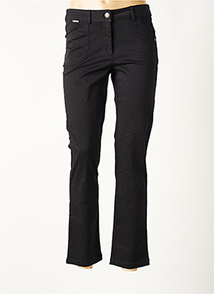 Pantalon droit noir AGATHE & LOUISE pour femme