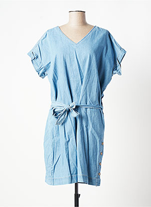 Robe mi-longue bleu TBS pour femme