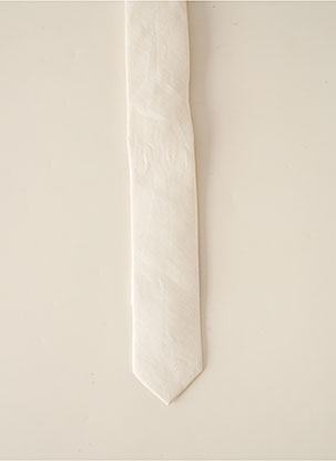 Cravate blanc ODB pour homme
