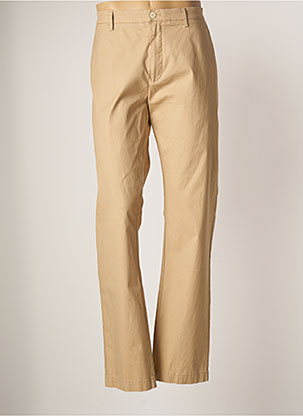 Pantalon chino beige GANT pour homme