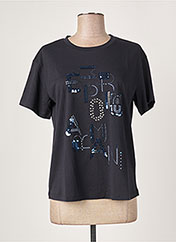 T-shirt Amuleti Femme – Marron, Taille 36, Coton Et Elasthanne, Très Bon état