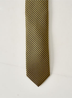 Cravate jaune OLYMP pour homme