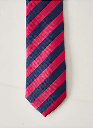 Cravate rose MAC-TY pour homme